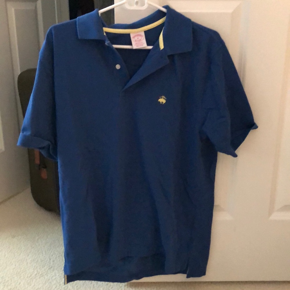Brooks BROTHERS original fit navy polo